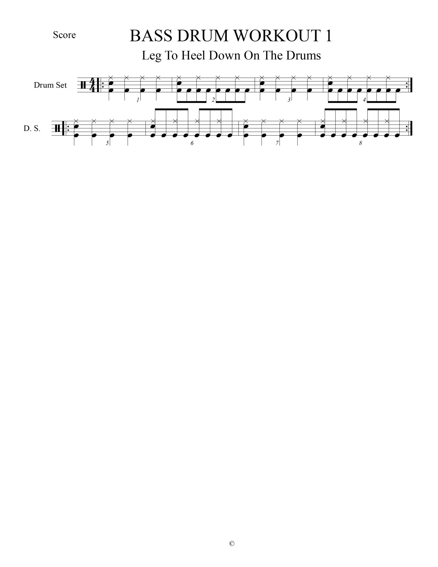 Bass Drum Workout I Workout Breakdown James Payne Drums